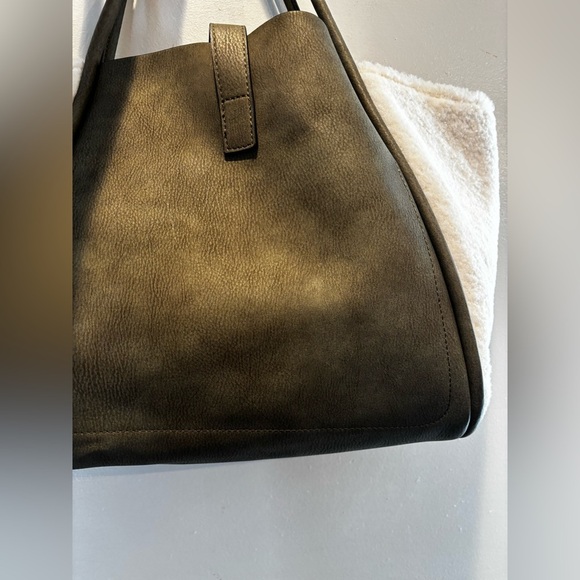 Unbillion Stylish Olive Green  Bag large tote - Picture 9 of 13